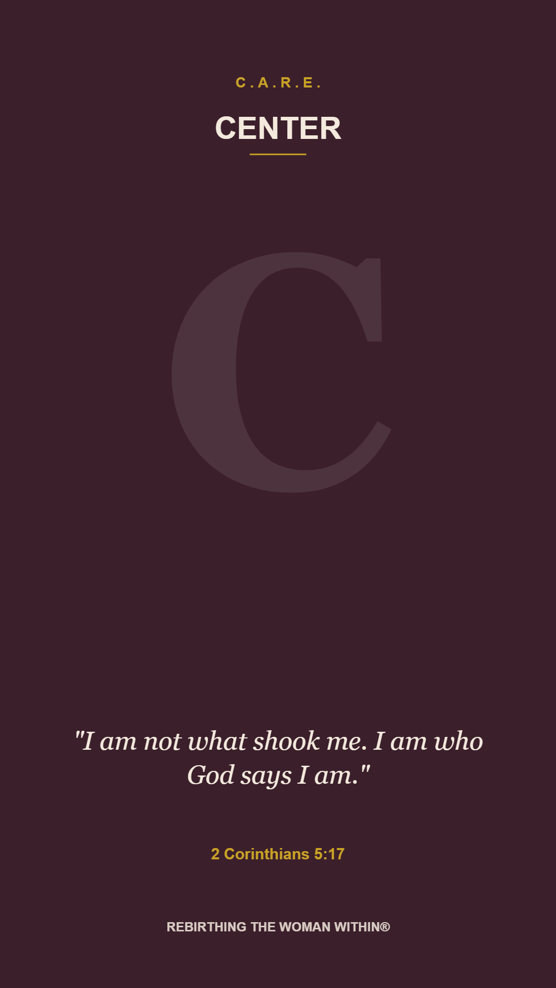 Center wallpaper